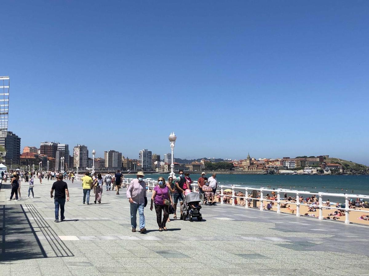 Arena Playa Gijon By Flowhome Exteriör bild